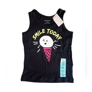 🎈Primark Toddler Boys Smile Today Graphic Ice Cream Tank Top NWT